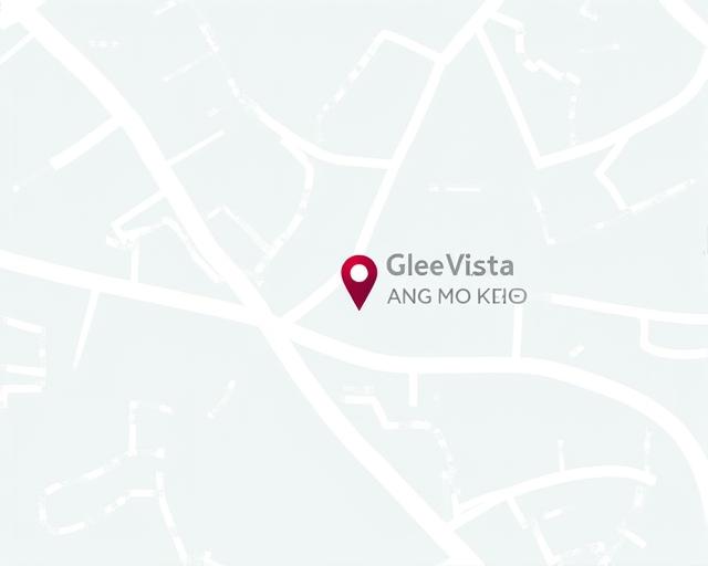 Peta menunjukkan lokasi GleeVista Holdings di Ang Mo Kio.